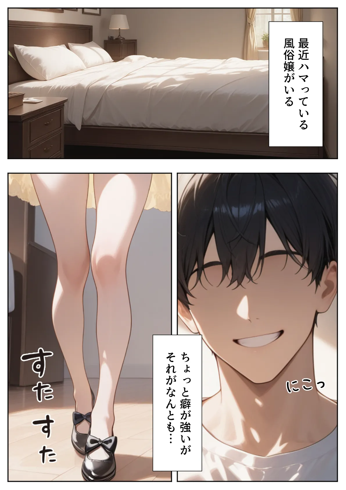 か◯かりハーレム風俗 Page.58
