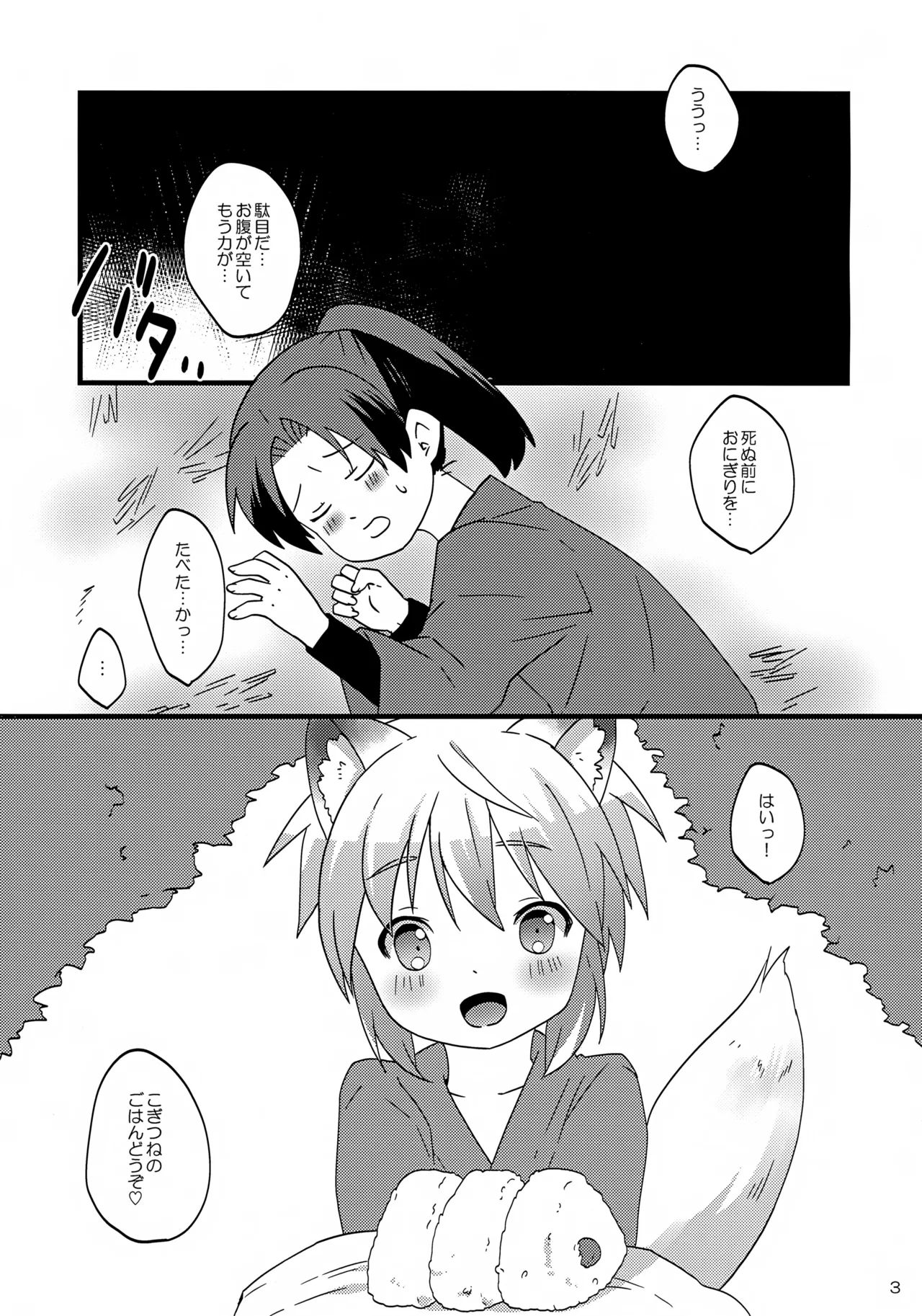 こぎつねの頑張れ!人生相談だよ。 Page.3