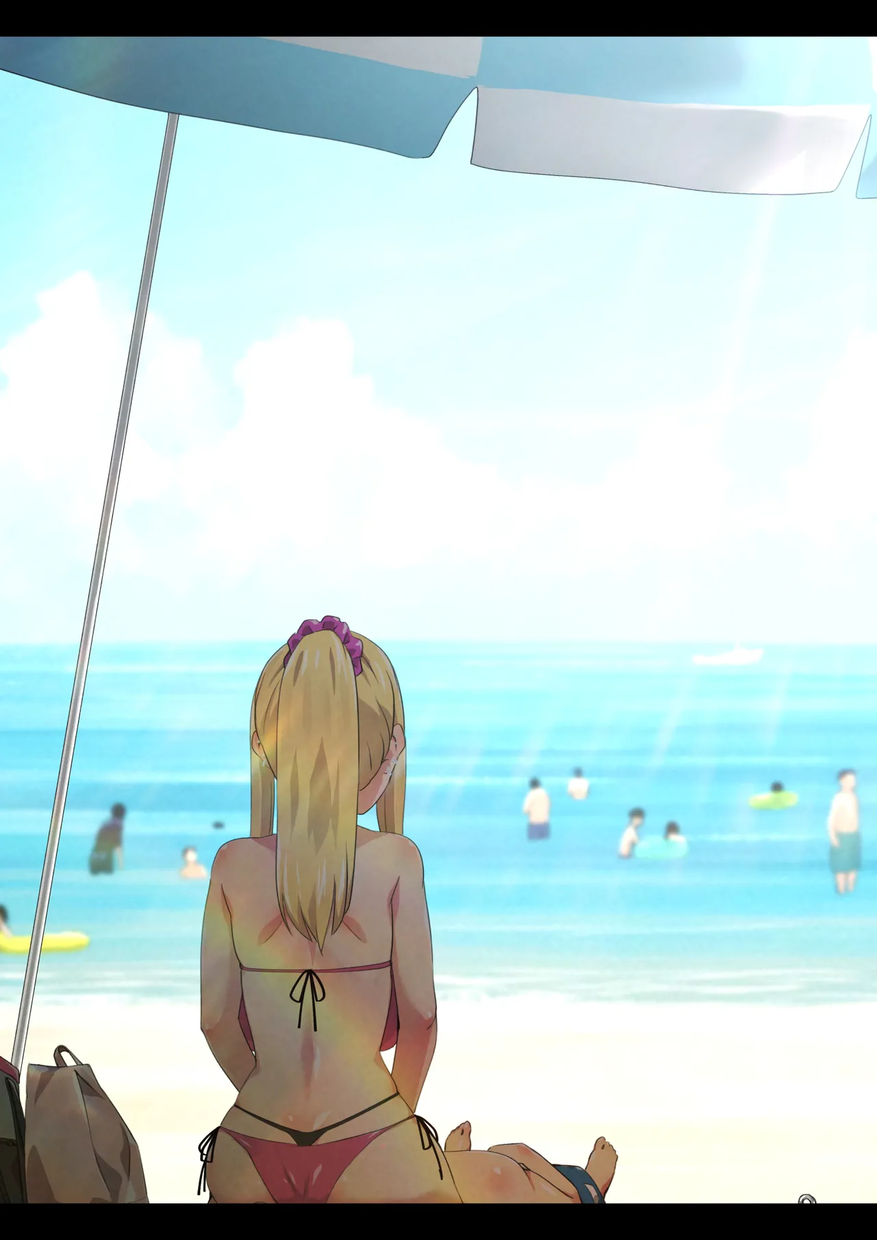 ぎゃるキャンv～ヤリサーの美女3人とエロ目的で海へ行く話～ Page.122