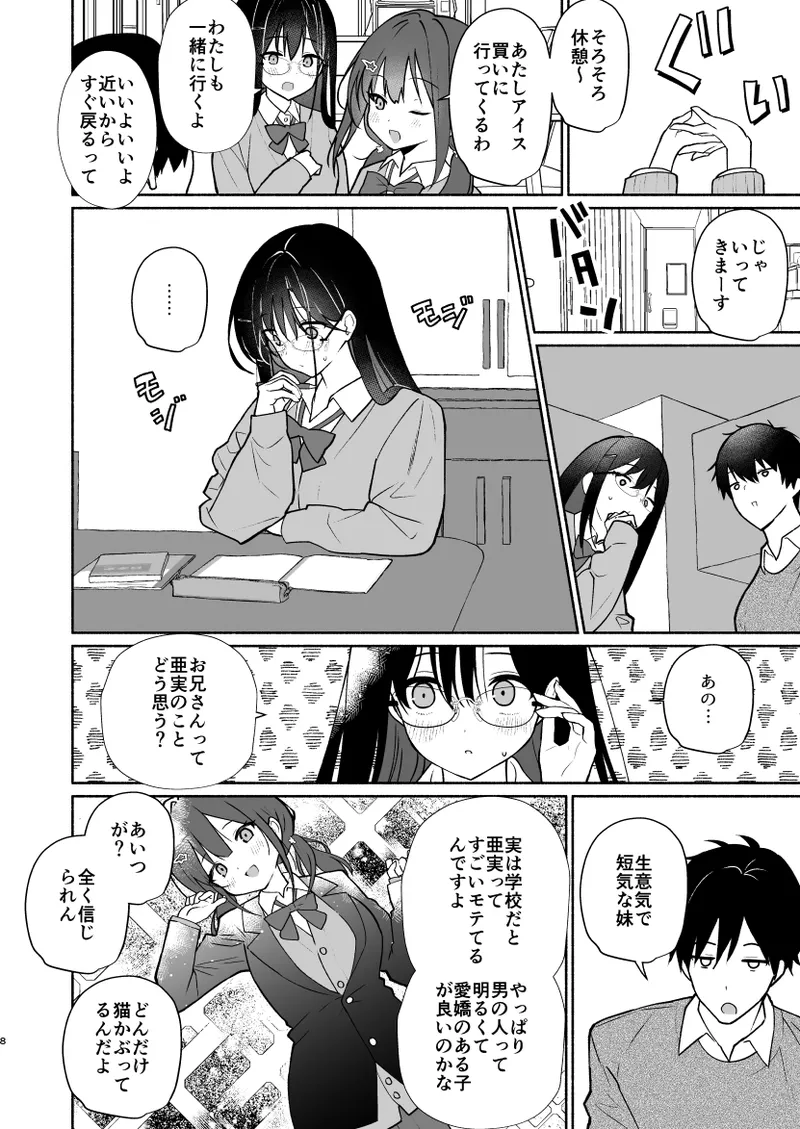 妹の友達がいちばん気持ちいい1 Page.6