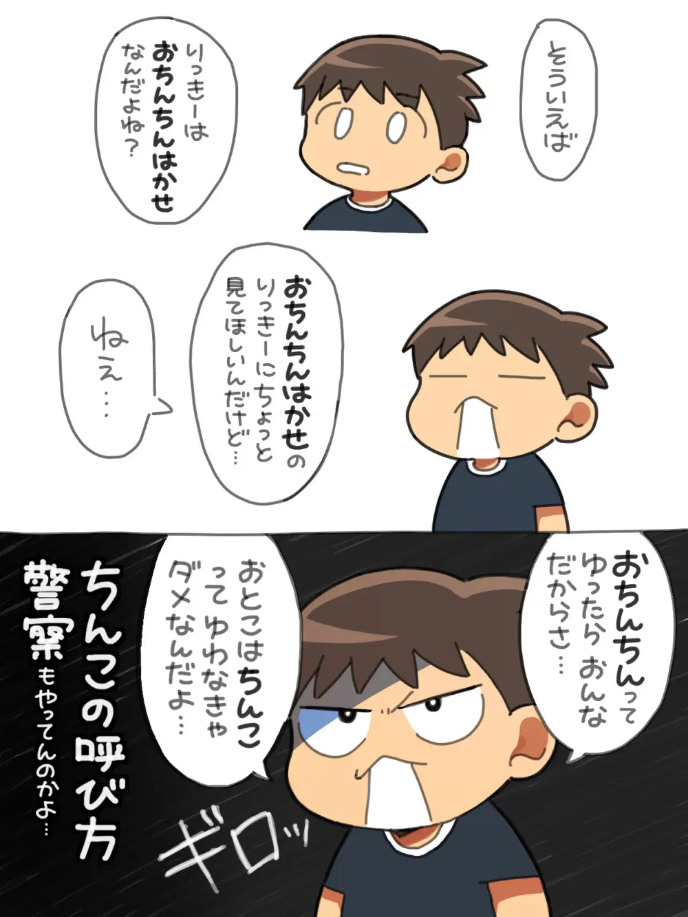 すぎ太 - ちんちんみして！りっきー Page.8