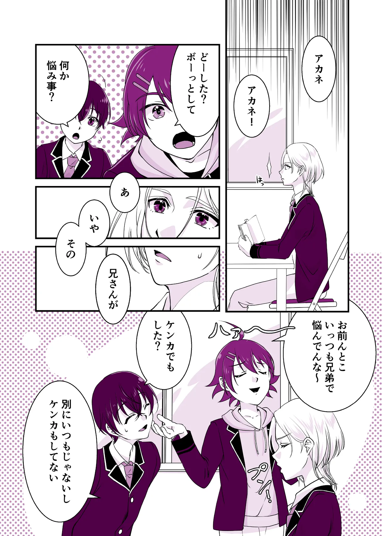 嘘つきで臆病で完璧な兄 Page.8