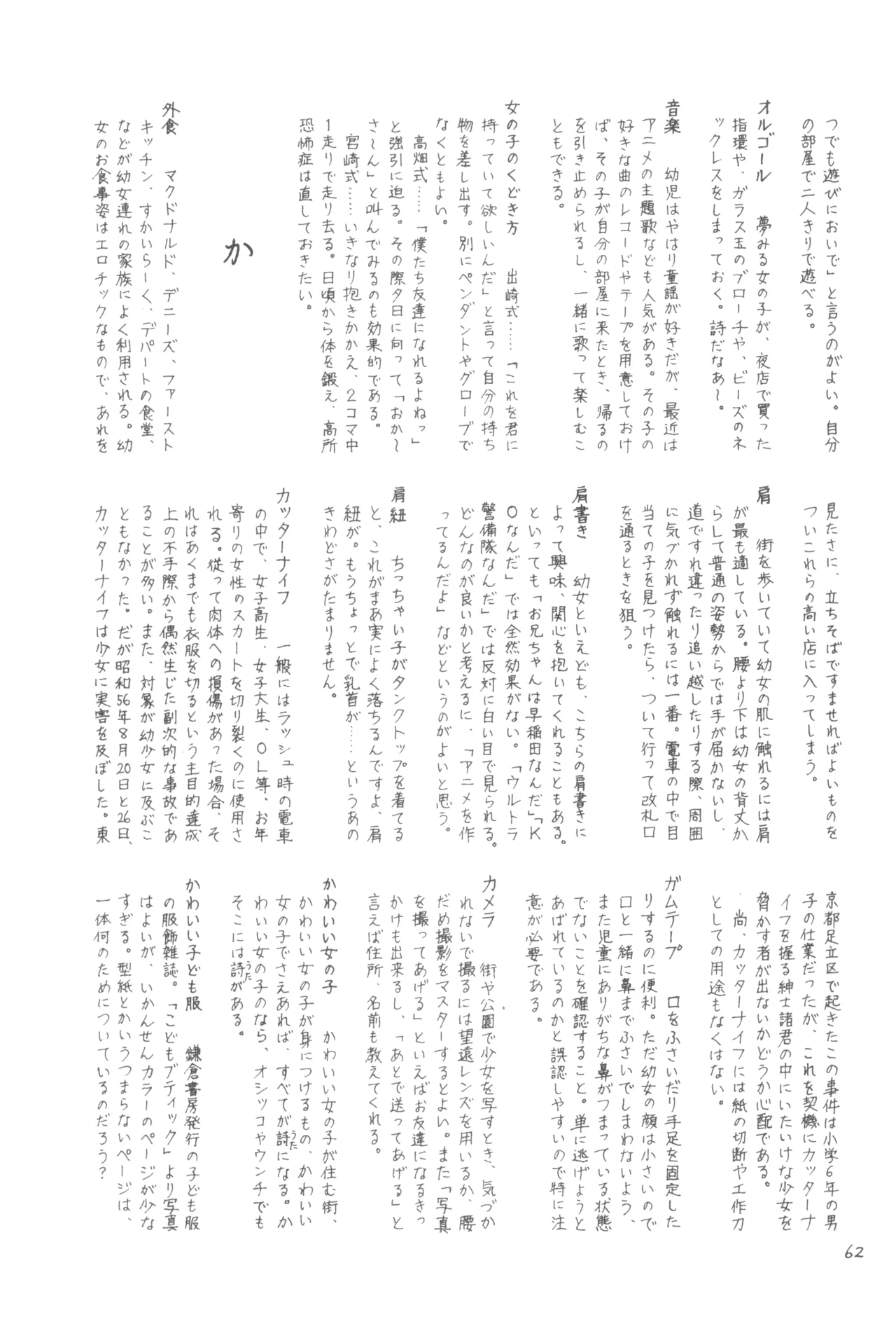 別冊アニコム 少女愛好家のために Page.61