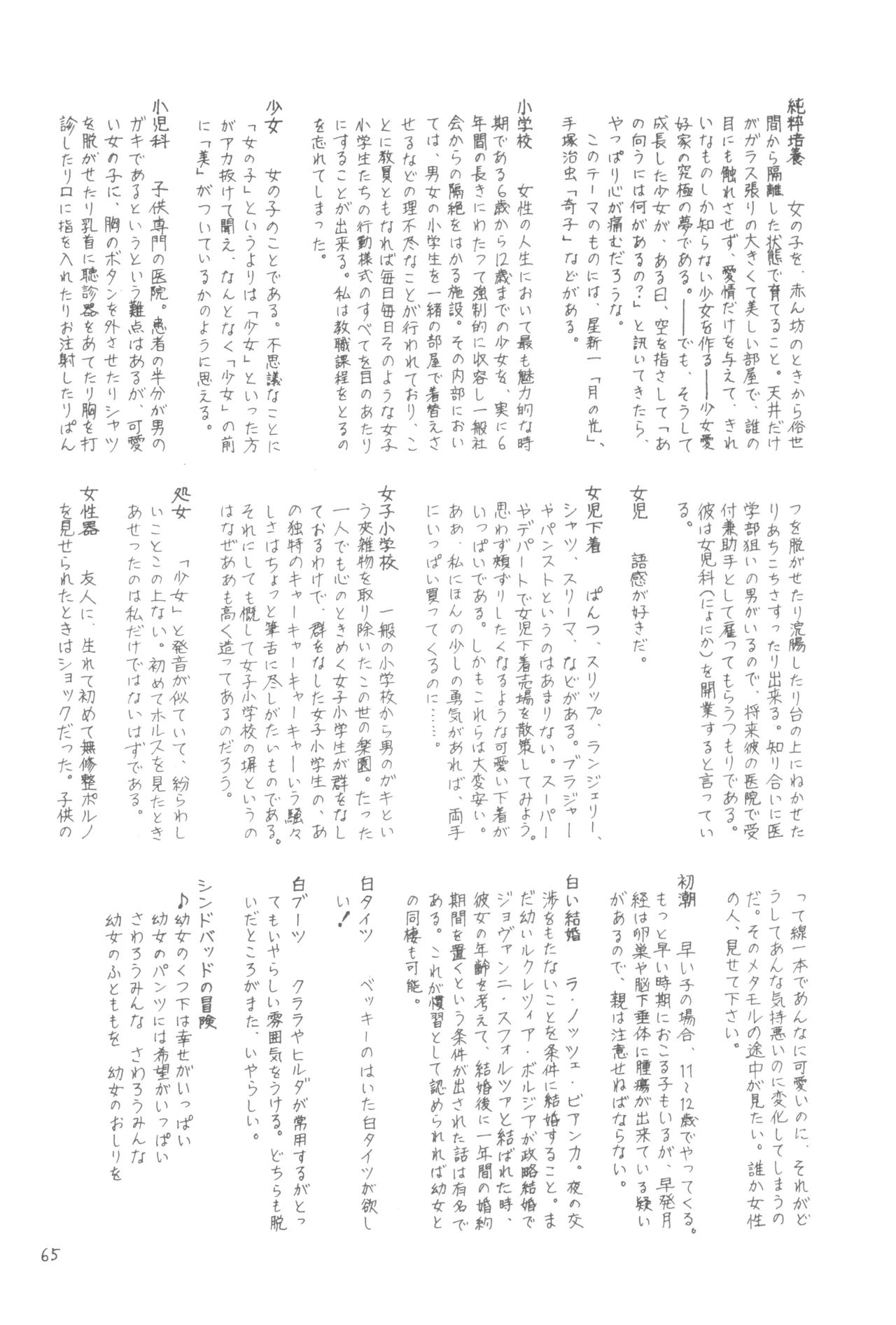 別冊アニコム 少女愛好家のために Page.64