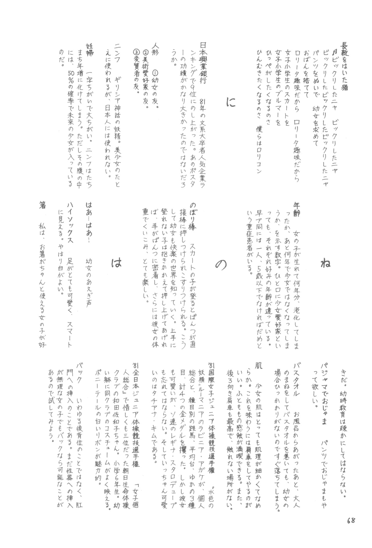 別冊アニコム 少女愛好家のために Page.67