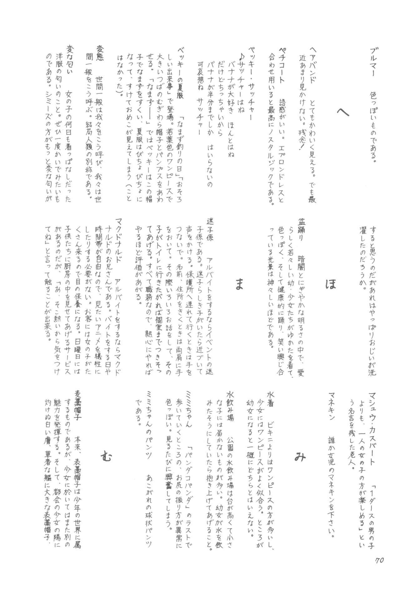 別冊アニコム 少女愛好家のために Page.69