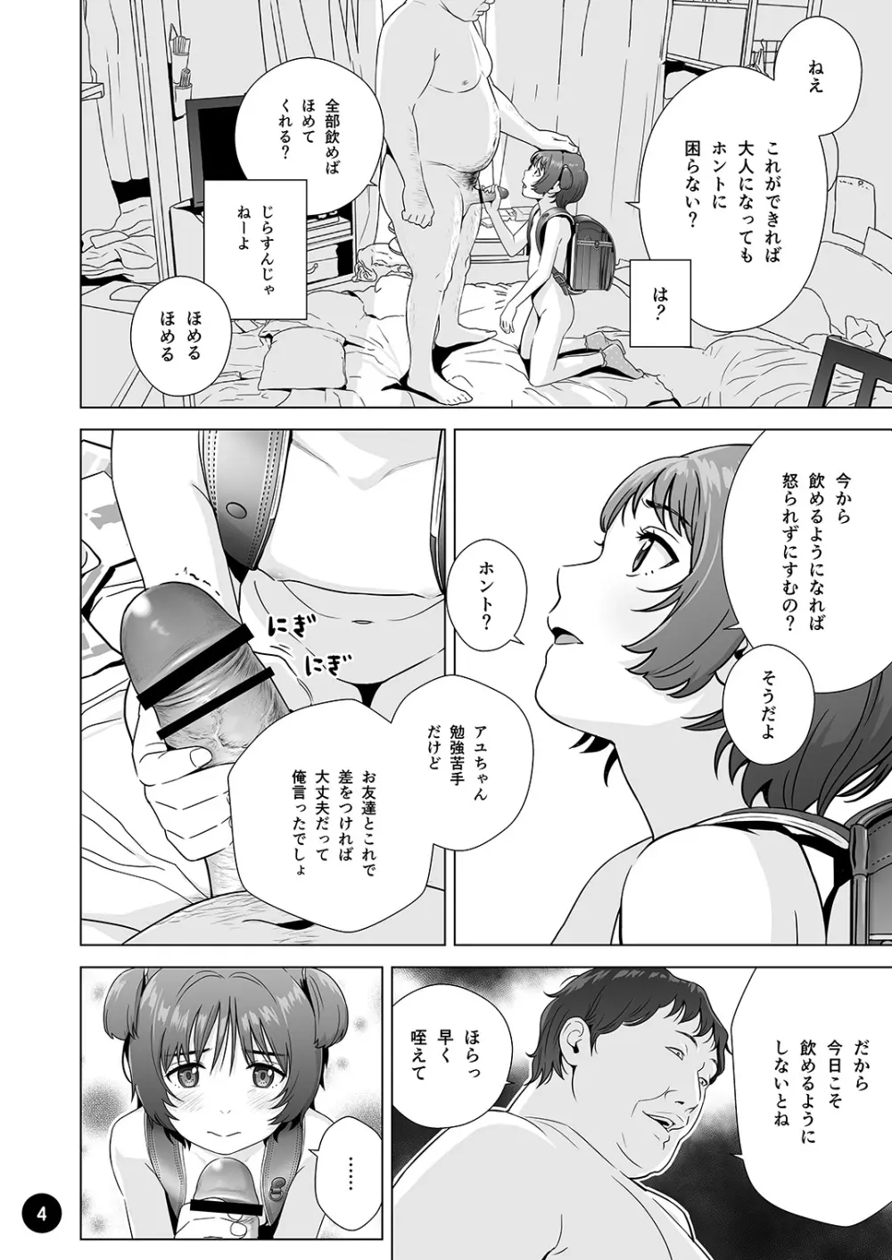 チョロいアユちゃんはだまされる Page.6
