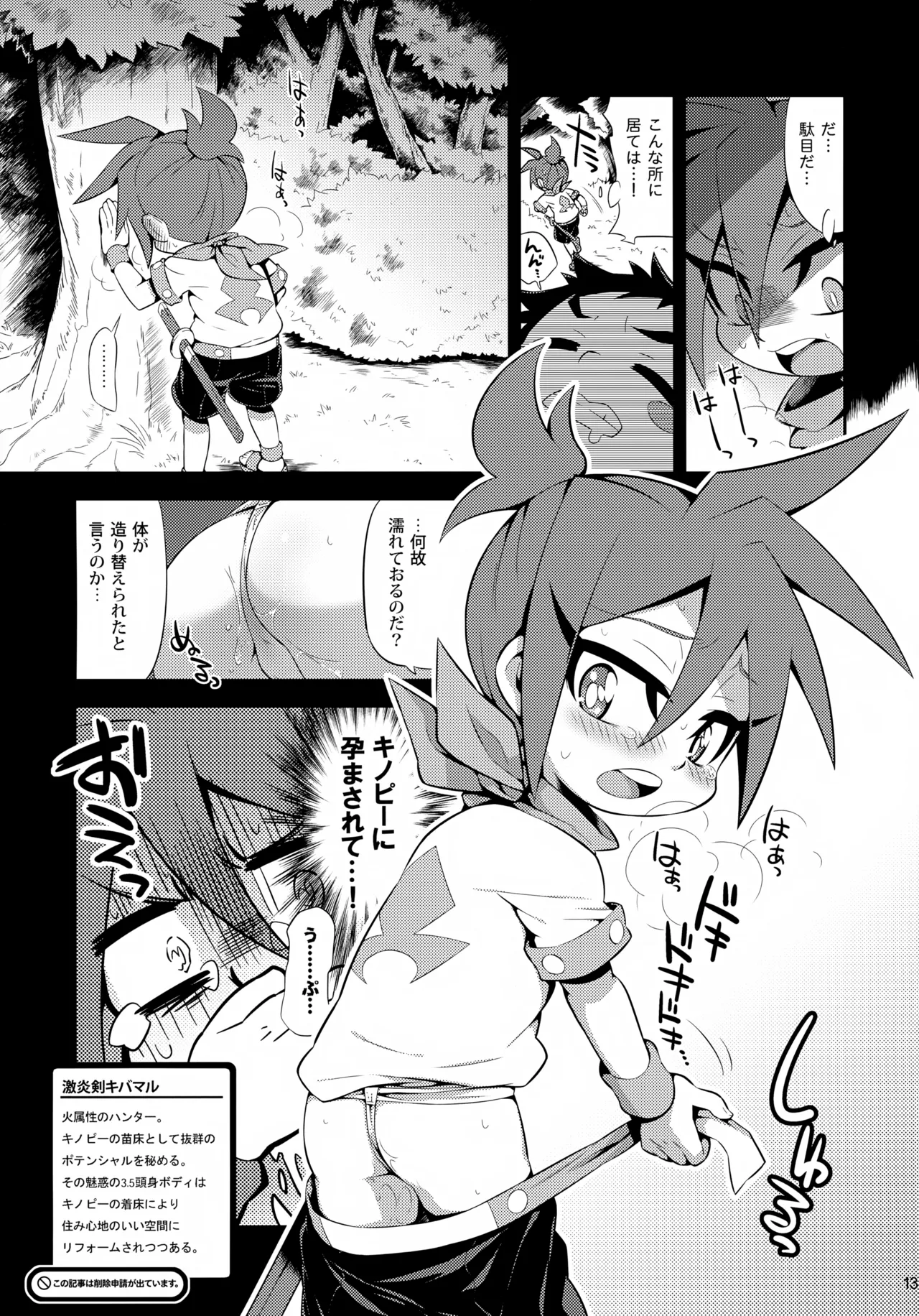キノペディアには載ってない激炎剣のあれやそれ Page.13