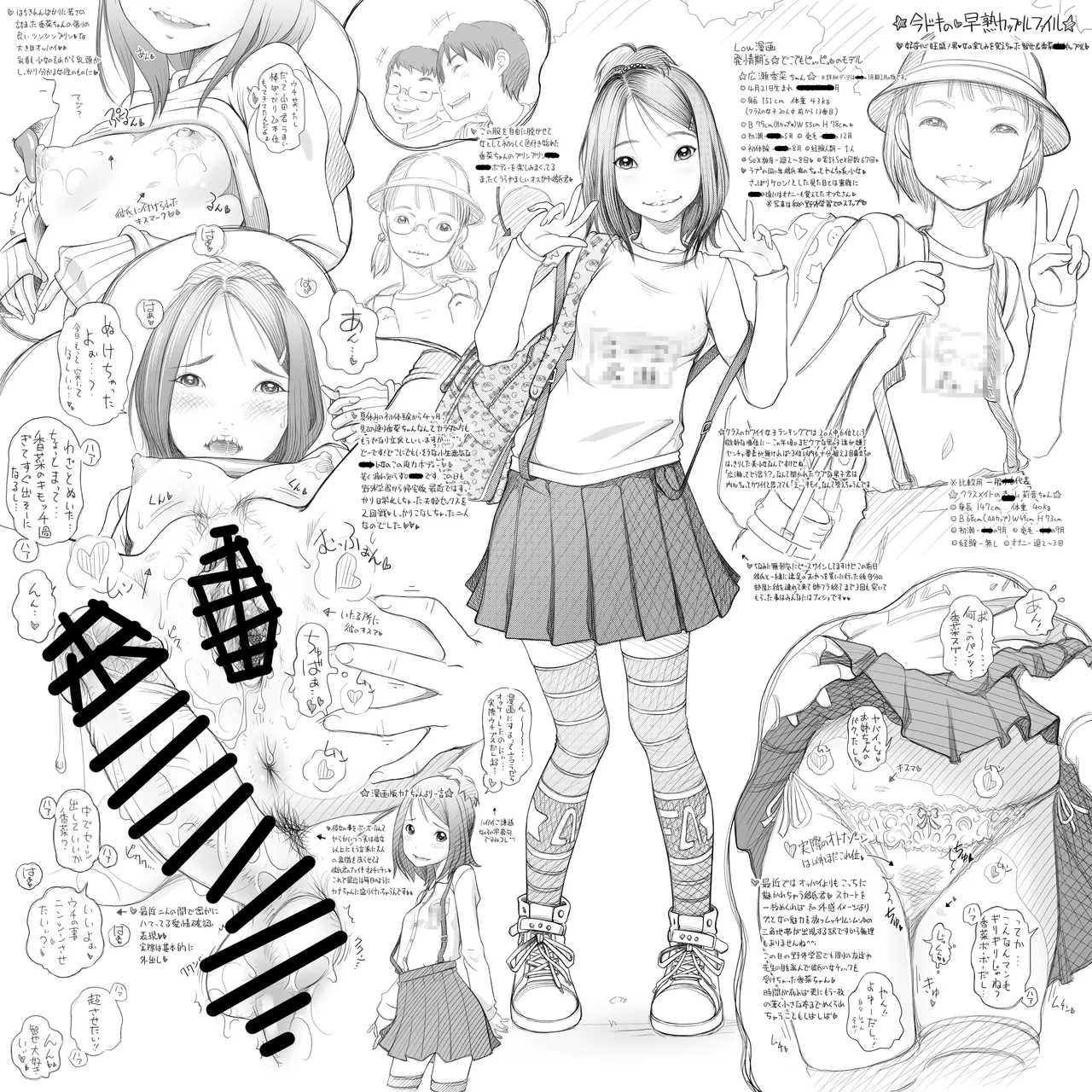 早熟カップル達のヒミツの放課後観察1 Page.35