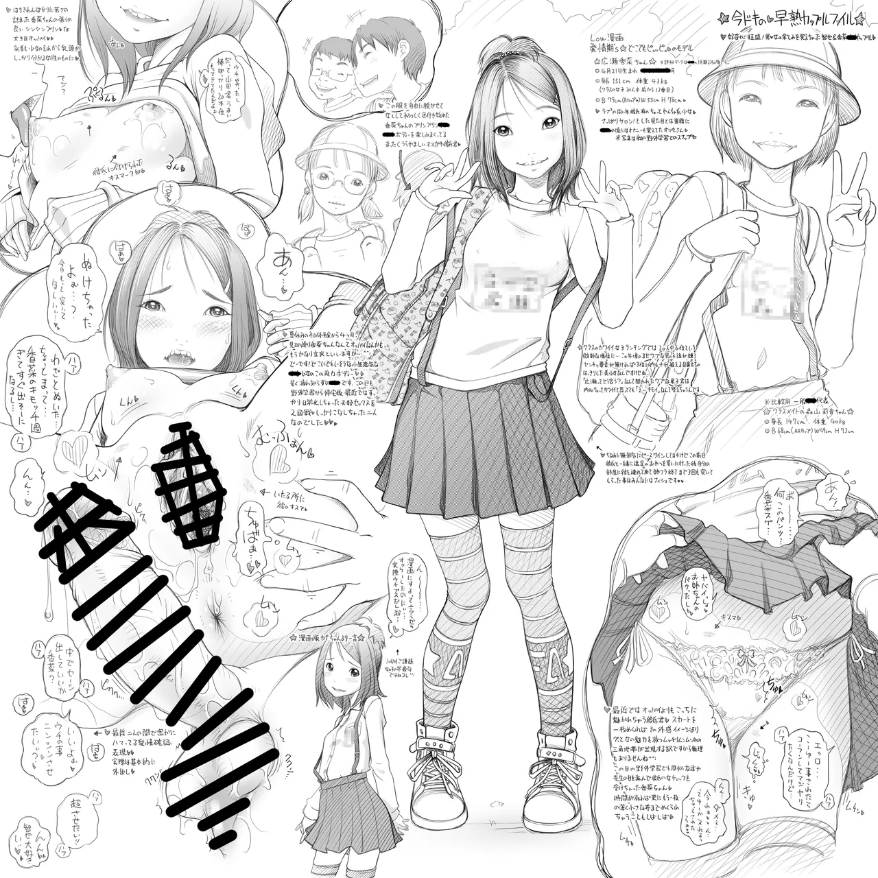 早熟カップル達のヒミツの放課後観察1 Page.4