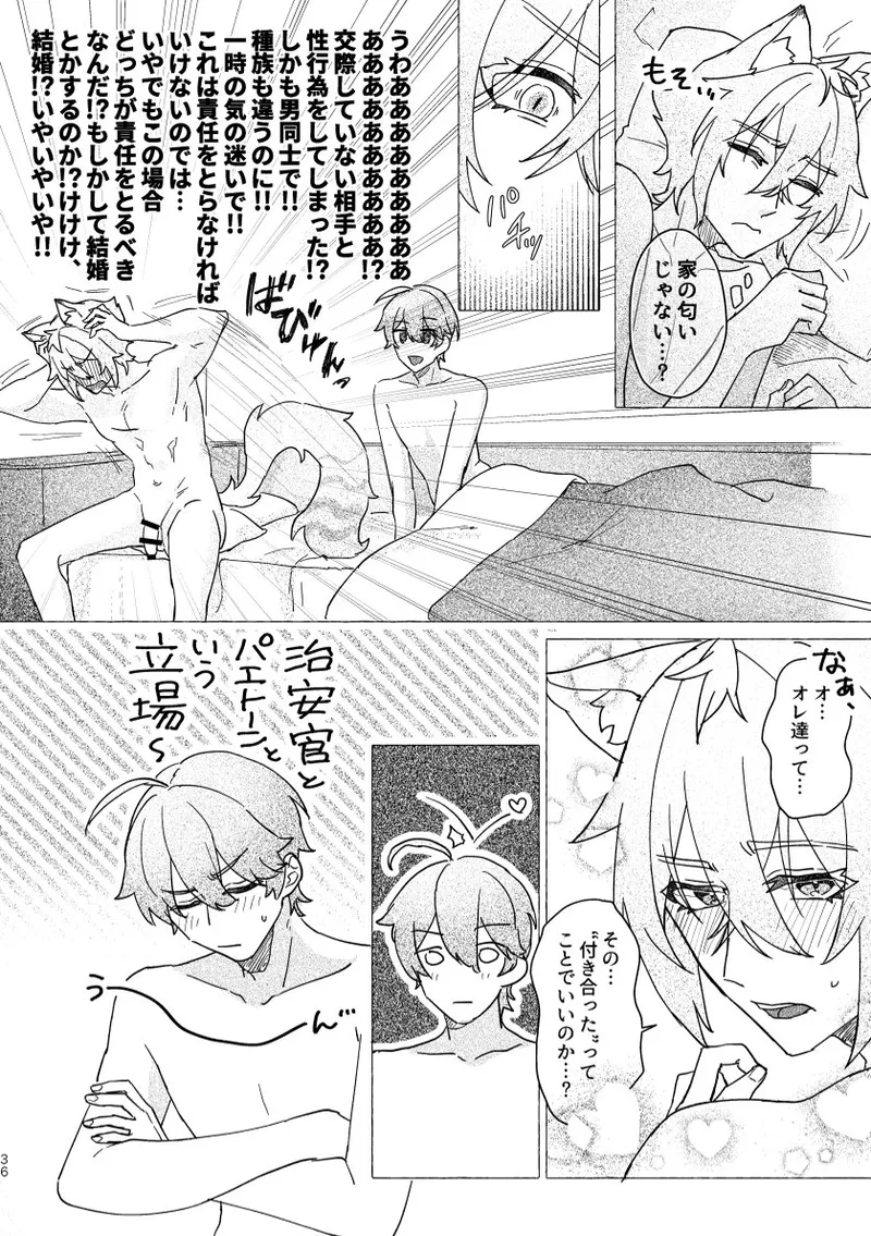 セスの猫部分 お借りします Page.36