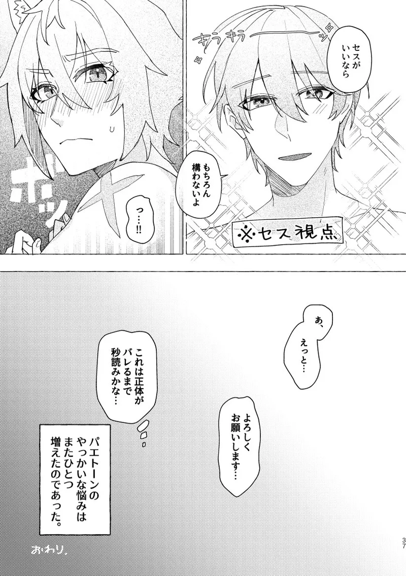 セスの猫部分 お借りします Page.37