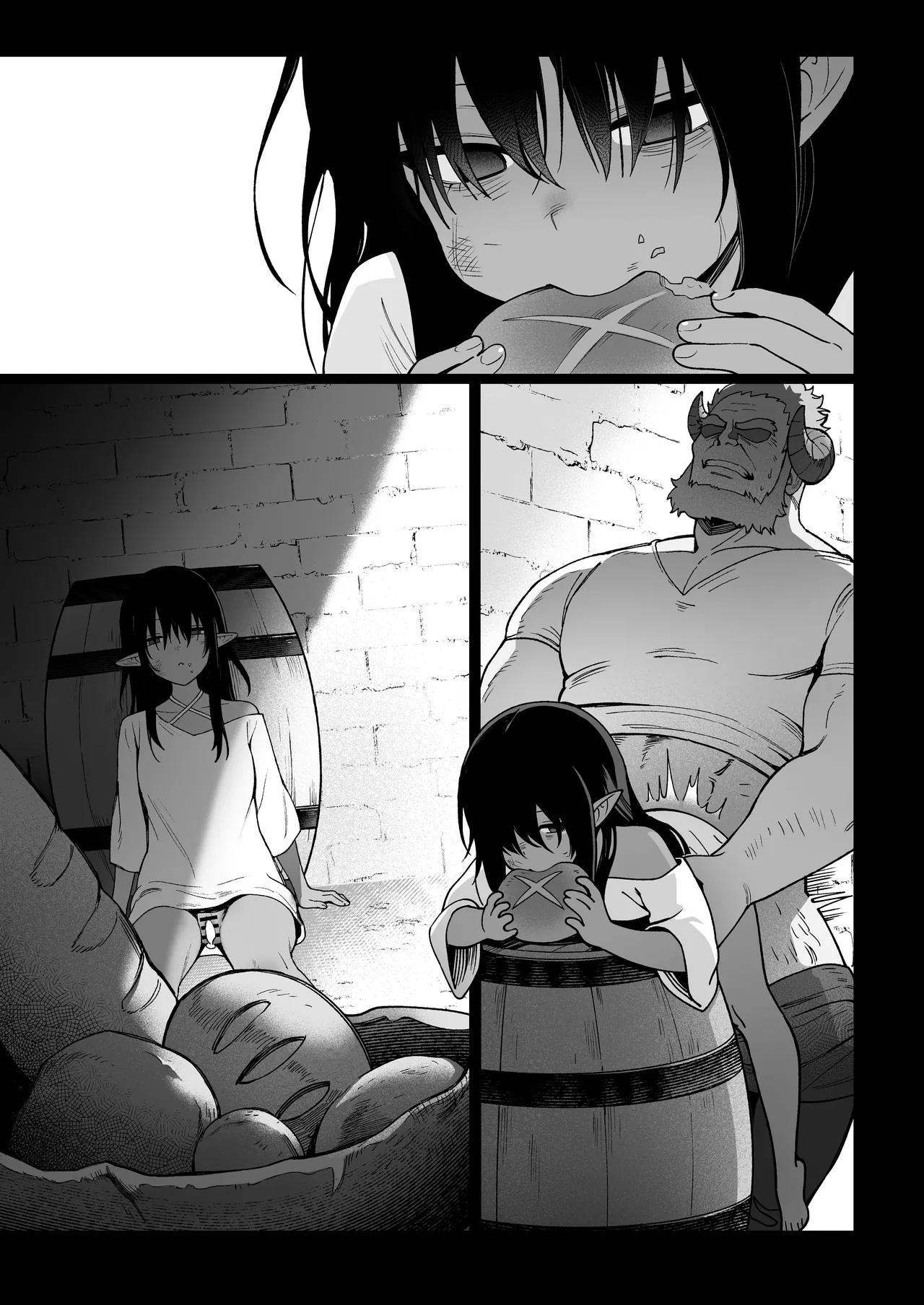 妖精娼館 3号室レイシー 〜褐色肌エルフを指名した童貞オーク〜 1 Page.30