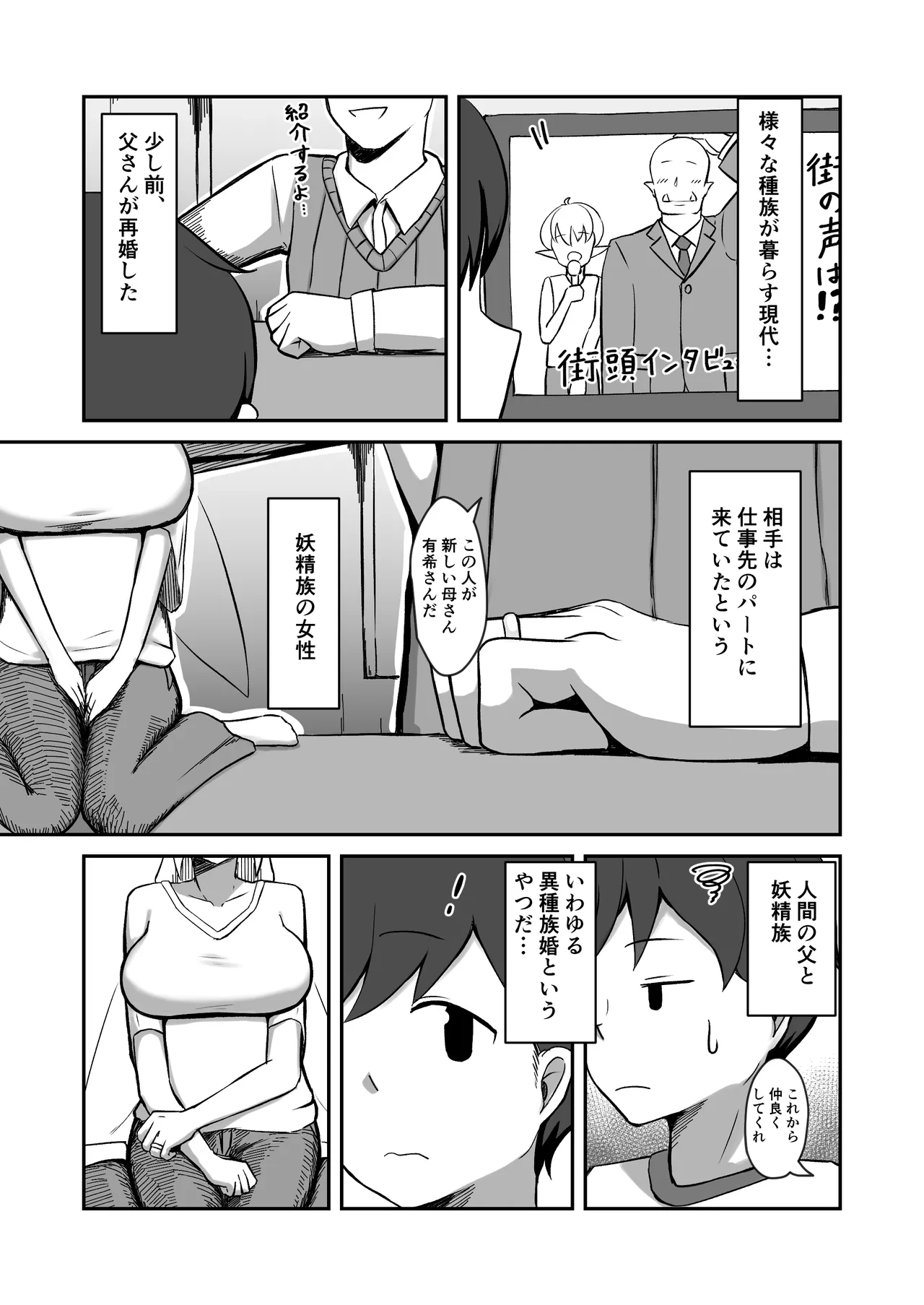 フェアリー族のお姉ちゃんは僕の専用オナホ妖精 Page.2