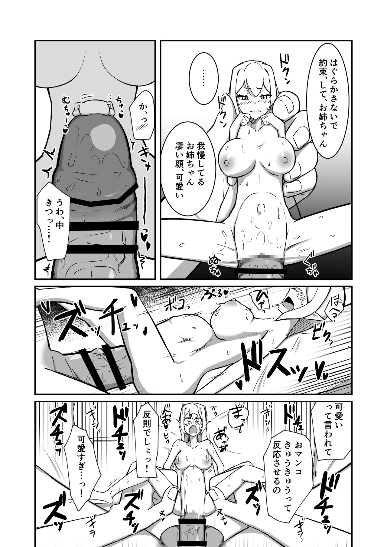 フェアリー族のお姉ちゃんは僕の専用オナホ妖精 Page.40