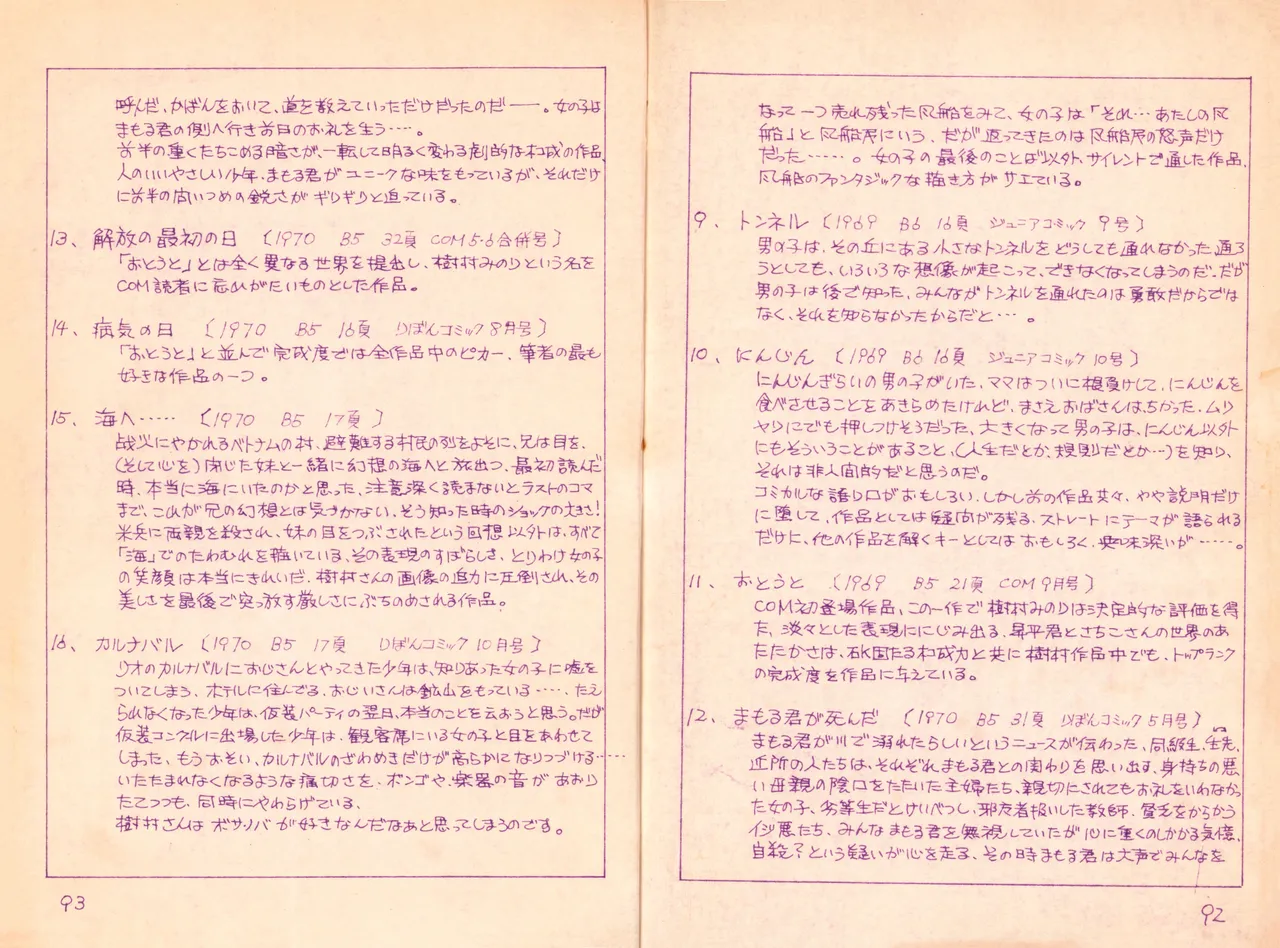 19740524『漫画ジャーナル』Vol.2 Page.51