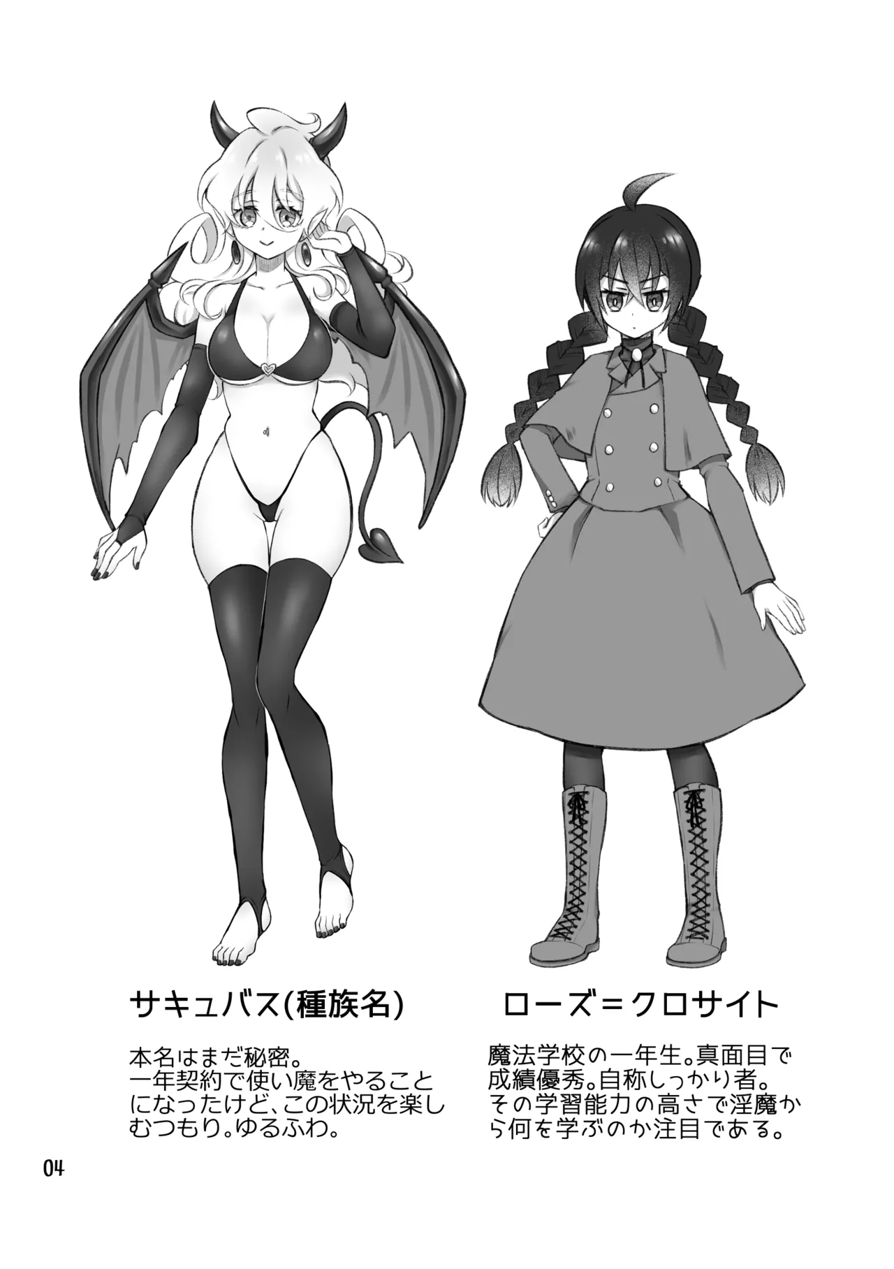 召喚魔はふたなりサキュバスでした。I Page.2