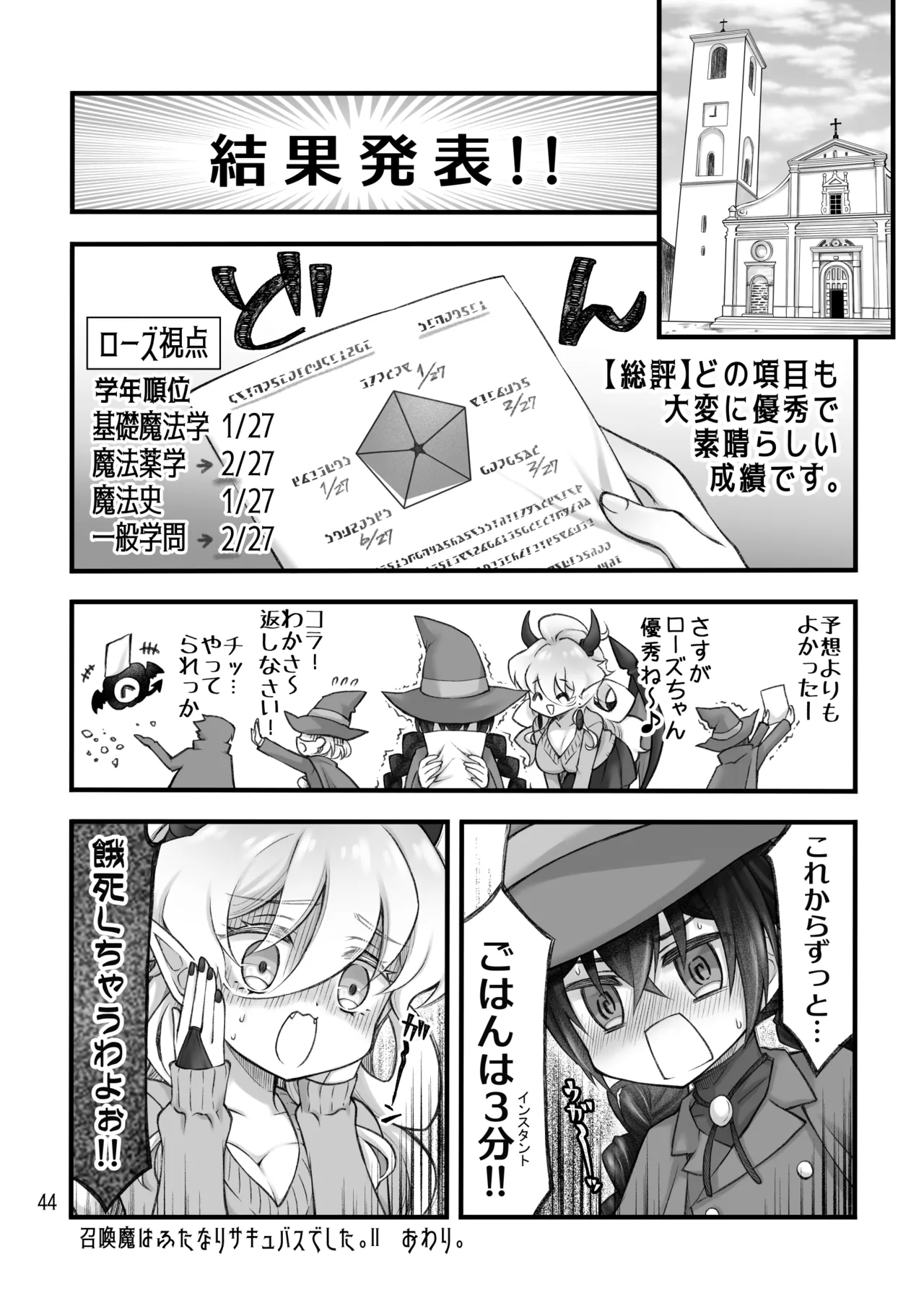 召喚魔はふたなりサキュバスでした。II Page.44