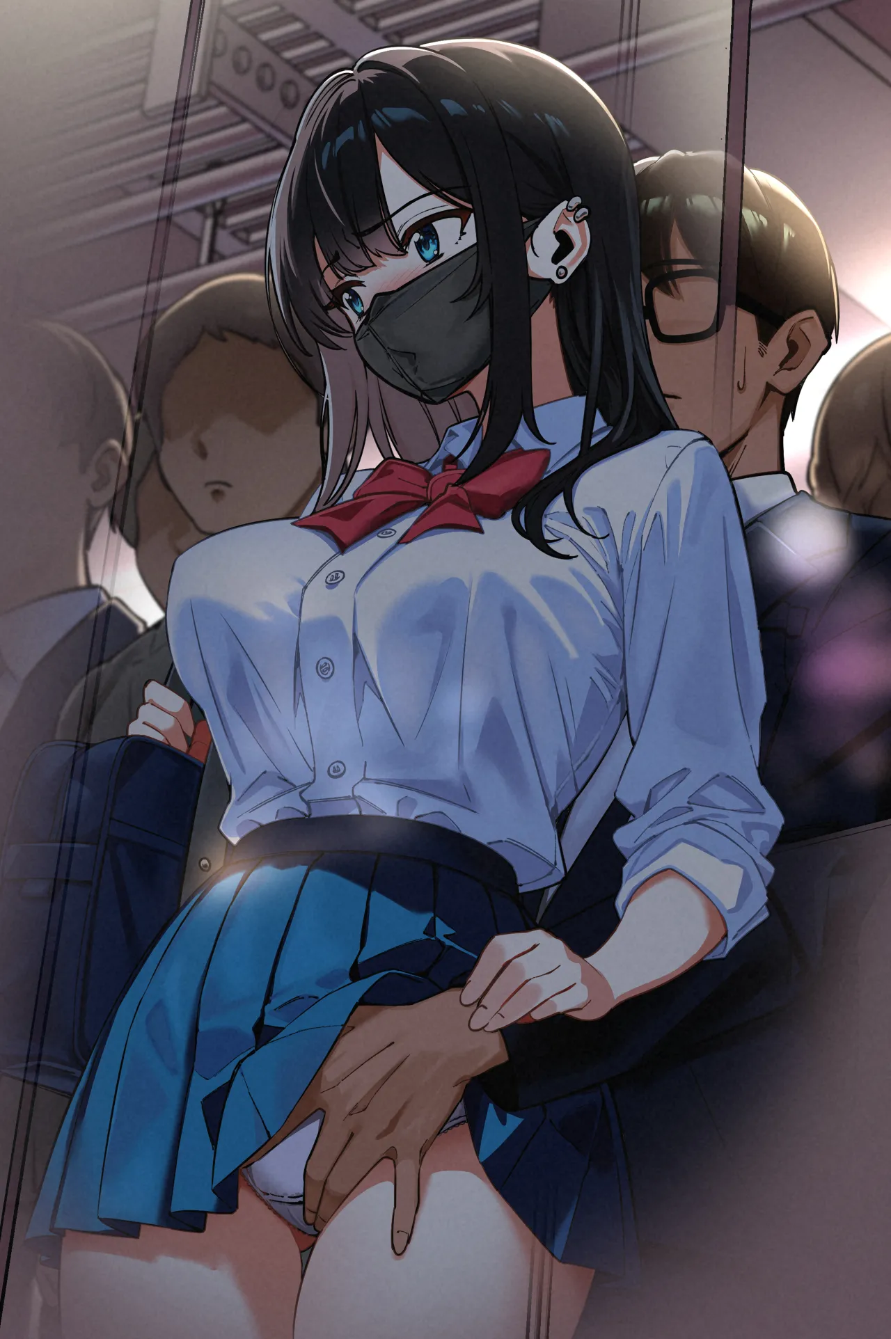 電車、女子〇生。 Page.116