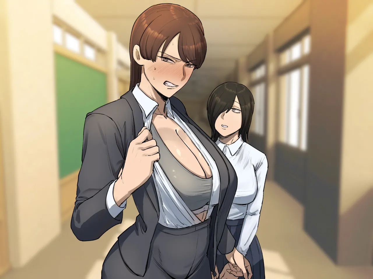 生徒の下着をつけて謝罪しろ 【フルカラー版】 Page.3