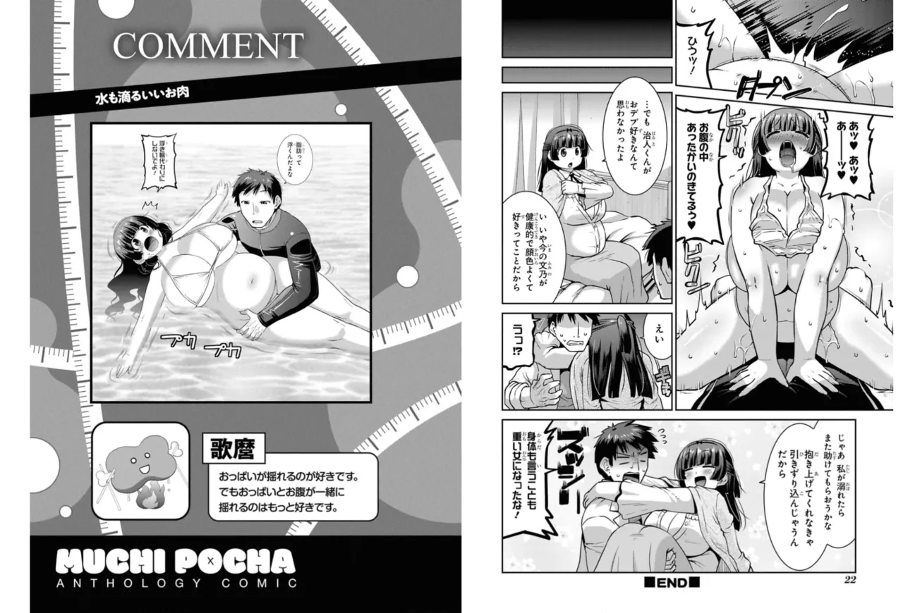 油断しすぎた超絶むちぽちゃ女子の駄肉を揉みしだきたいHなアンソロジーコミック Page.11