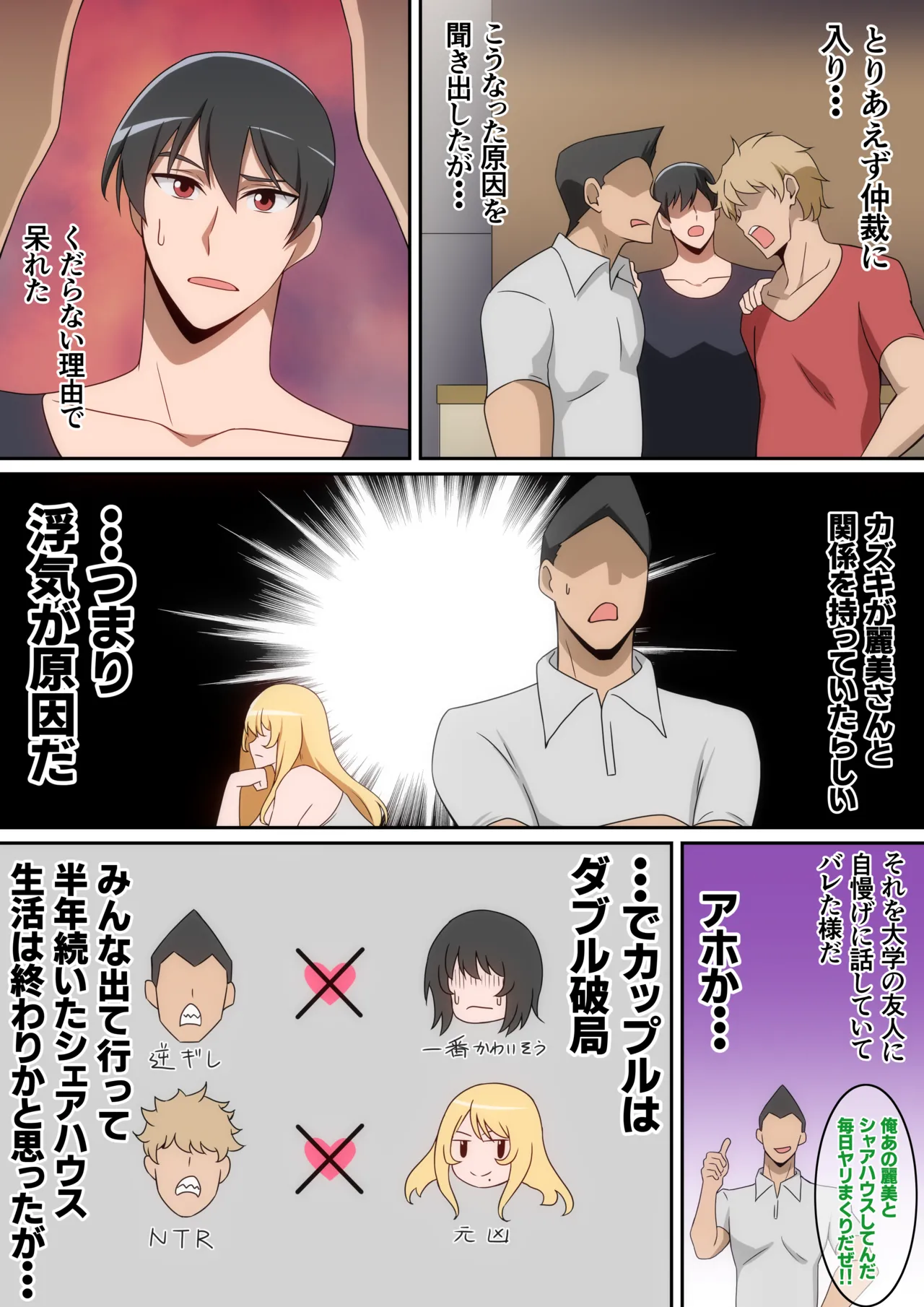 シェアハウス破壊女 Page.8