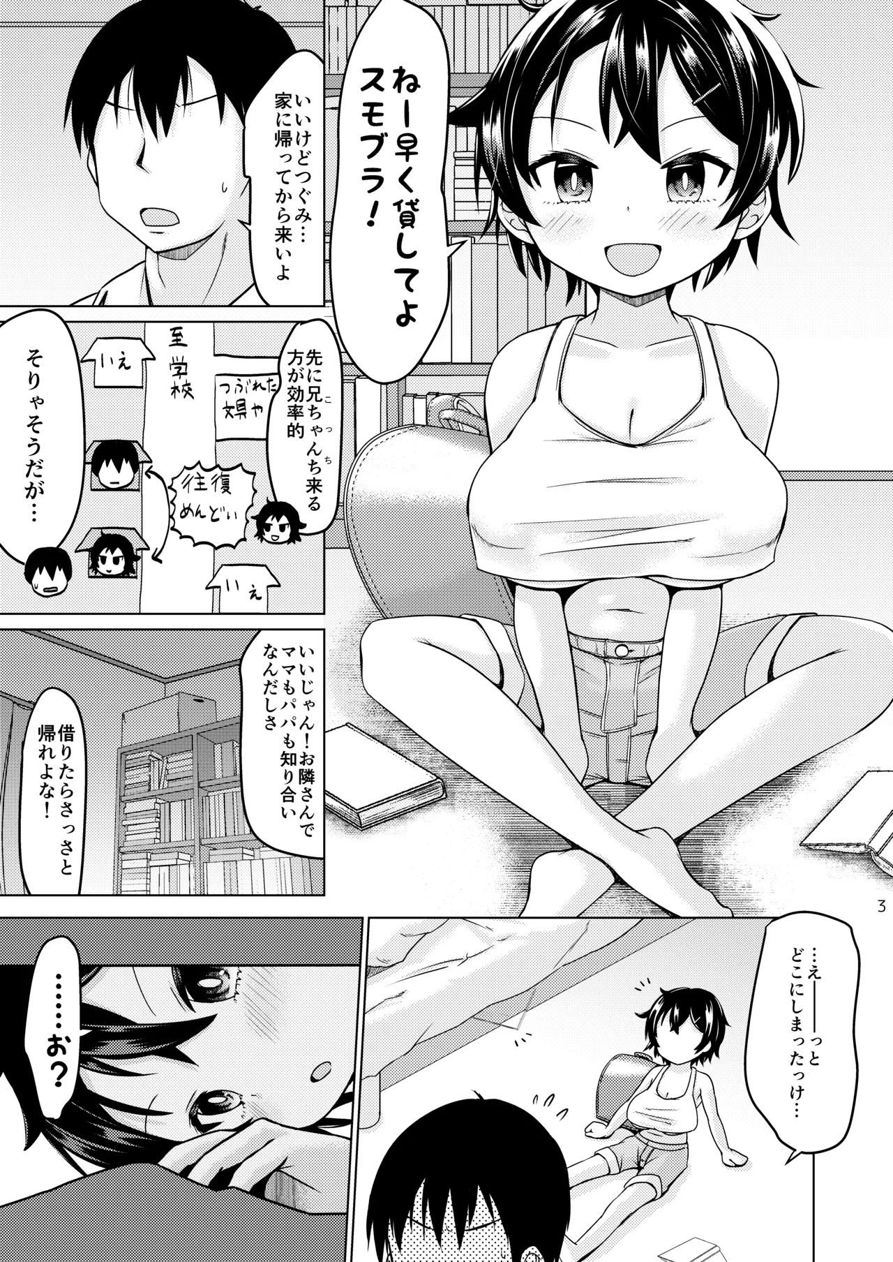 無知なコマッサージ Page.3