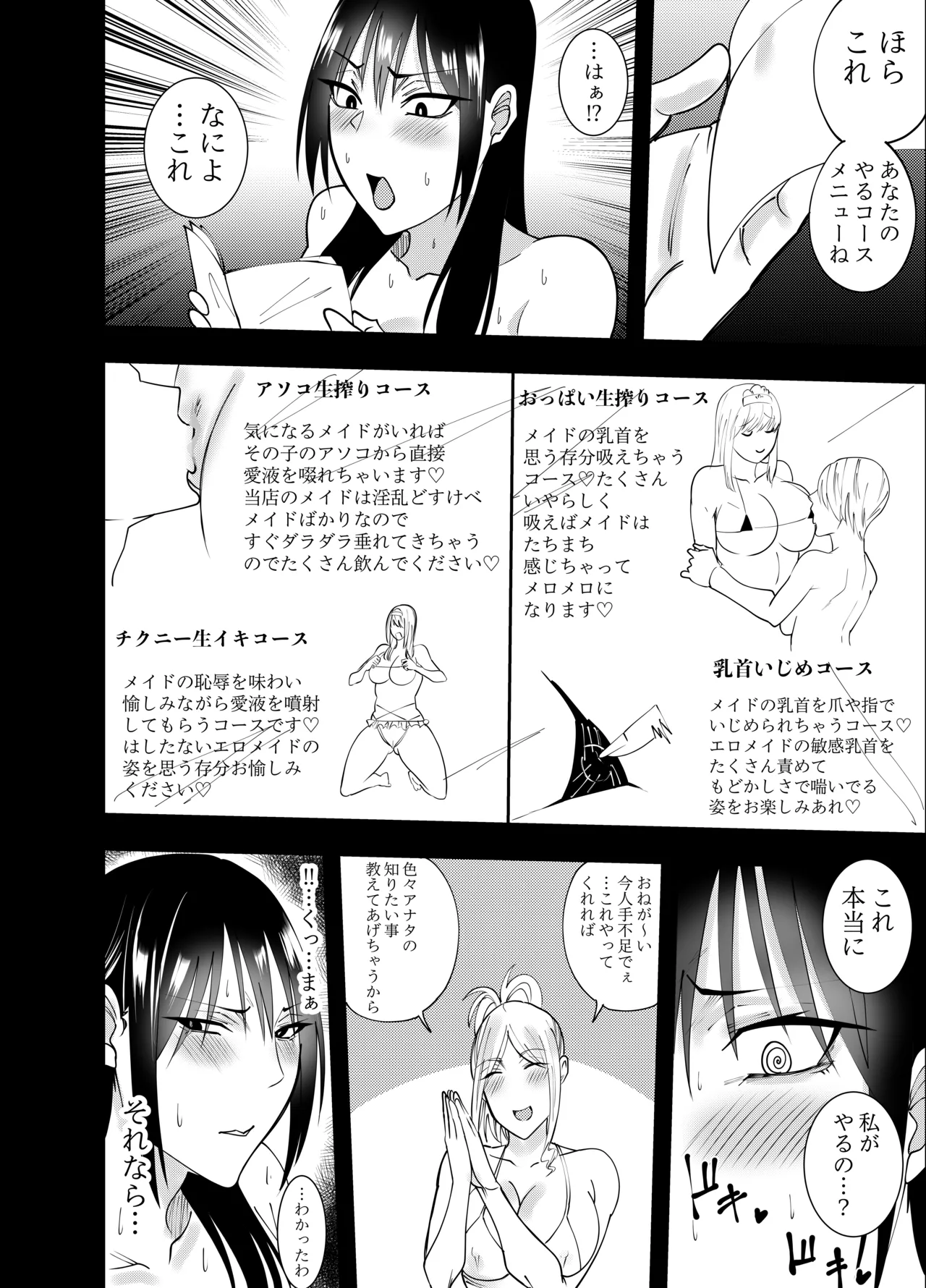 潜入スパイ時雨マユミ どすけべエロメイド編 Page.3
